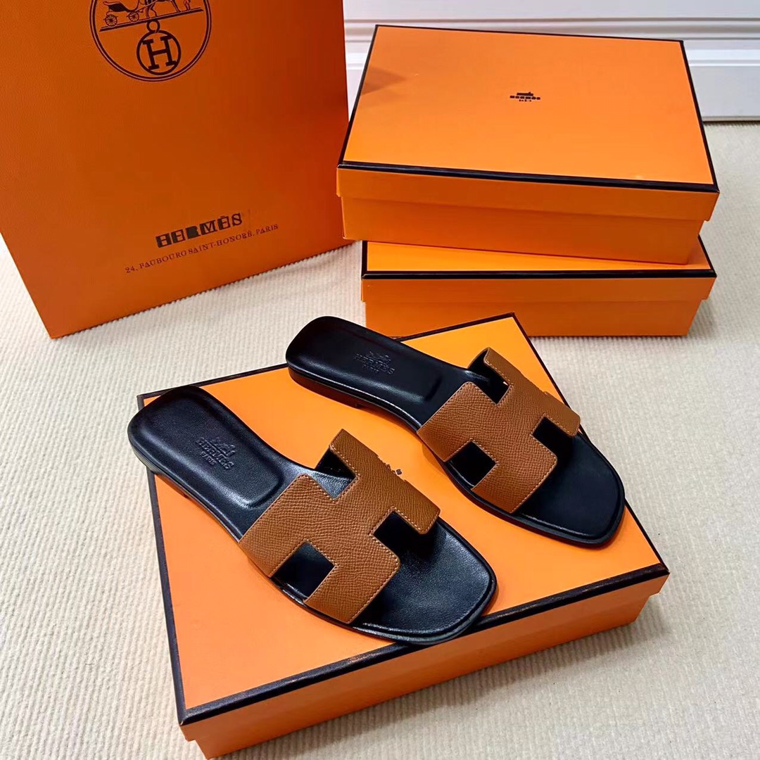 에르메스 올수공 오란 슬리퍼 샌들 앱송 27